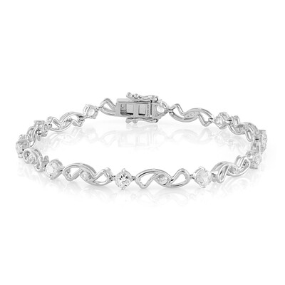 Brazalete en plata con Danburita