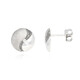 Pendientes en plata con Diamante PK (H)