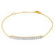 Brazalete en oro con Diamante I1 (H)  (CIRARI)