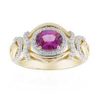 Anillo en oro con Zafiro rosado (Rifkind 1894 Collection)