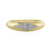 Anillo en oro con Diamante limpio a lupa F (LUCENT DIAMONDS)