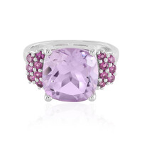 Anillo en plata con Amatista Rosa de Francia