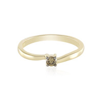 Anillo en oro con Diamante champán SI2