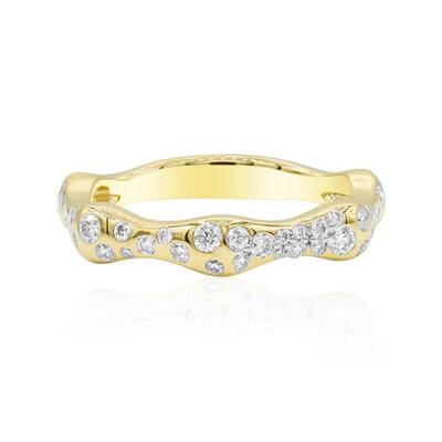 Anillo en oro con Diamante IF (D) (Annette)