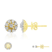 Pendientes en oro con Diamante SI1 (G)