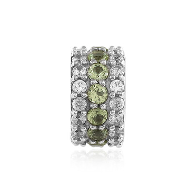 Colgante en plata con Peridoto (MONOSONO COLLECTION)