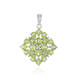 Colgante en plata con Peridoto