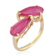 Anillo en oro con Zafiro rosa de Madagascar (de Melo)