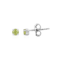 Pendientes en plata con Peridoto