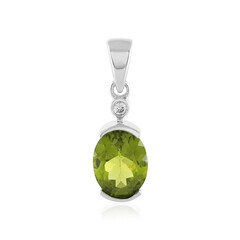 Colgante en plata con Peridoto