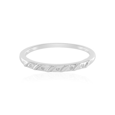 Anillo en plata con Diamante I2 (I)