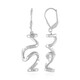 Pendientes en plata con Zircón (MONOSONO COLLECTION)