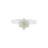 Anillo en plata con Peridoto