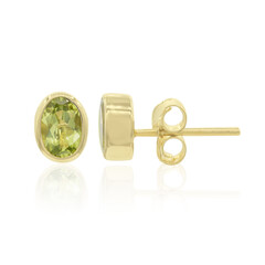 Pendientes en plata con Peridoto