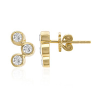 Pendientes en oro con Diamante SI1 (G)