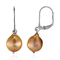 Pendientes en plata con Perla Freshwater (TPC)