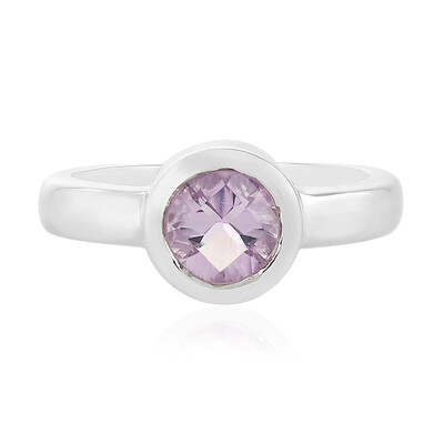 Anillo en plata con Amatista Rosa de Francia (MONOSONO COLLECTION)