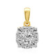 Colgante en oro con Diamante VVS1 (G) (Annette)