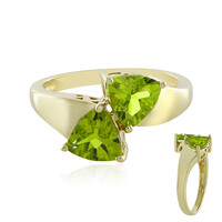 Anillo en oro con Peridoto (de Melo)