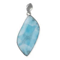 Colgante en plata con Larimar