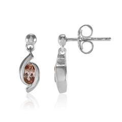 Pendientes en plata con Topacio imperial de Ouro Preto