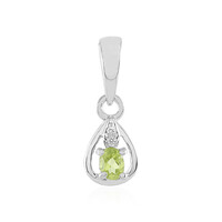 Colgante en plata con Peridoto