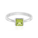 Anillo en plata con Peridoto