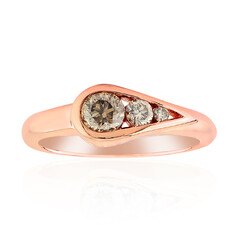 Anillo en oro con Diamante rosa de Francia de Argyle VS1