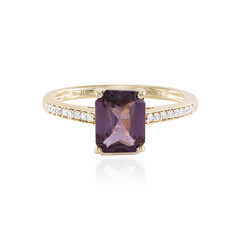 Anillo en oro con Espinela Lavanda Luc Yen (AMAYANI)