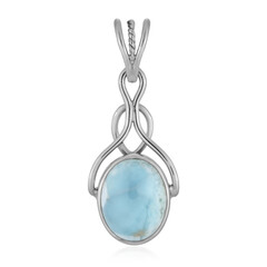 Colgante en plata con Larimar