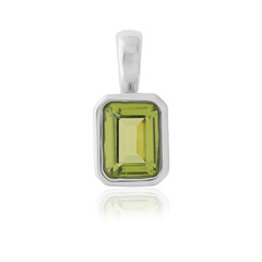 Colgante en plata con Peridoto (CUSTODANA)