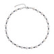 Collar en plata con Perla blanca Freshwater