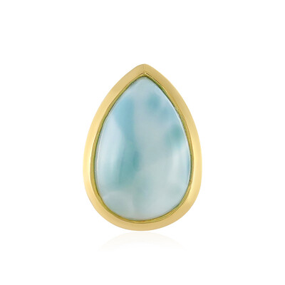 Colgante en plata con Larimar (MONOSONO COLLECTION)