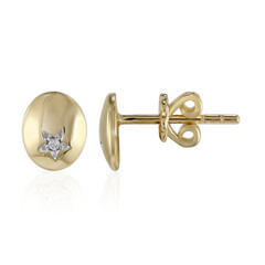 Pendientes en oro con Diamante SI1 (G)