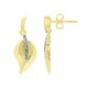 Pendientes en plata con Diamante I1 (G) (Annette)