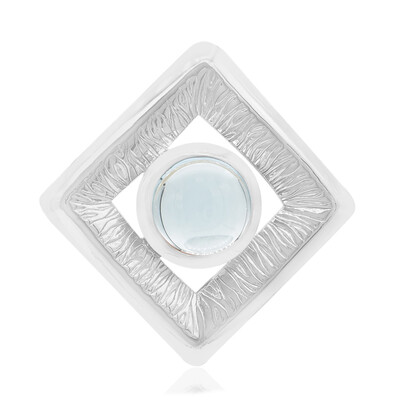 Colgante en plata con Topacio azul cielo (MONOSONO COLLECTION)