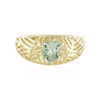 Anillo en oro con Amatista verde (Ornaments by de Melo)