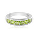 Anillo en plata con Peridoto