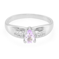 Anillo en plata con Amatista Rosa de Francia