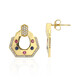 Pendientes en oro con Rubelita (Adela Gold)