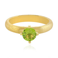 Anillo en plata con Peridoto