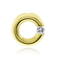 Colgante en oro con Diamante IF (D)