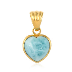 Colgante en plata con Larimar