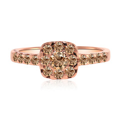 Anillo en oro con Diamante rosa de Francia de Argyle SI1