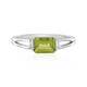 Anillo en plata con Peridoto