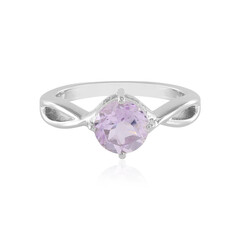 Anillo en plata con Amatista Rosa de Francia