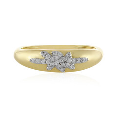 Anillo en oro con Diamante limpio a lupa F (LUCENT DIAMONDS)