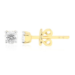 Pendientes en oro con Diamante SI1 (G)