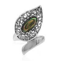 Anillo en plata con Concha de Abalone (Art of Nature)