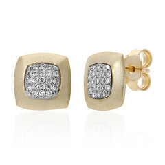 Pendientes en oro con Diamante SI1 (H)